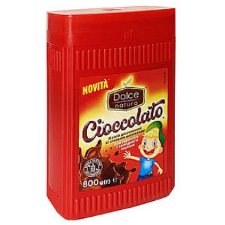 Гарячий шоколад Dolce Natura CIOCCOLATO  банка 500г