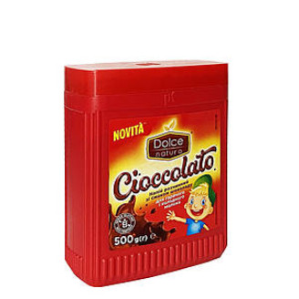 Гарячий шоколад Dolce Natura CIOCCOLATO  банка 500г