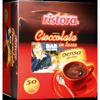 Шоколадний напій Ristora CIOCCOLATA DENSA BAR BARATTOLO порційний 50 шт