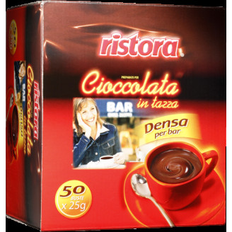 Шоколадний напій Ristora CIOCCOLATA DENSA BAR BARATTOLO порційний 50 шт