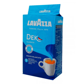 Кава мелена, Кава без кофеїну Lavazza Dek Classico мелена 250г