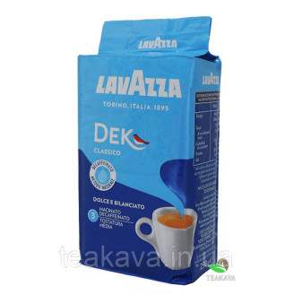 Кава мелена, Кава без кофеїну Lavazza Dek Classico мелена 250г