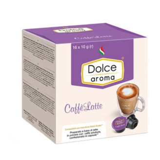 Кава в капсулах Dolce Aroma CaffeLatte Dolce Gusto 16 шт