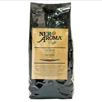 Кава в зернах Nero Aroma Columbia Supremo зерно 1кг