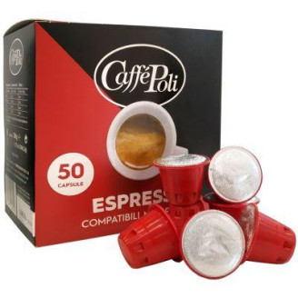 Кава в капсулах Caffe Poli Espresso в капсулах 5.2 гх50 шт 