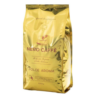 Кава зернова Nero Caffe  Dolce Aroma в зарнах 1кг