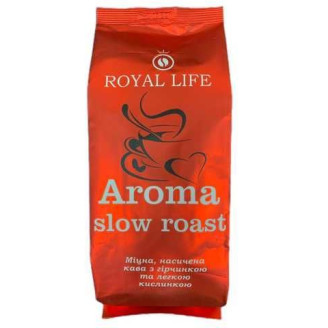 Кава в зернах Royal Life 20/80 Slow Roast Aroma в зернах 1 кг
