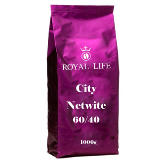 Кава в зернах Royal Life 60/40 City Netwite  в зернах 1 кг
