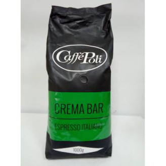 Кава в зернах Caffe Poli Crema Bar в зернах 1 кг