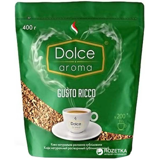 Кава розчинна Dolce Aroma Gusto Rico 400г