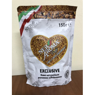 Кава розчинна Nero Aroma Caffe Exclusive 150 г