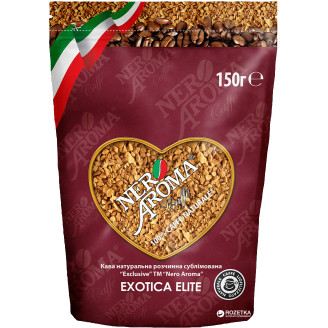 Кава розчинна Nero Aroma Caffe Exotica Elite 150 г