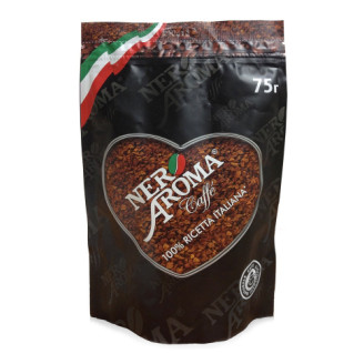 Кава розчинна Nero Aroma Classico 75 г