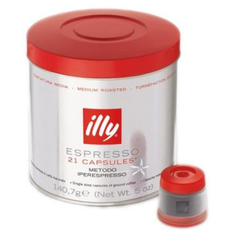 Кава в капсулах Illy IPSO IperEspresso нормальная обжарка капсулы 21шт