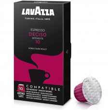 Кава в капсулах Lavazza Nespresso Deciso в капсулах 10 шт