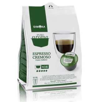 Кава в капсулах Gimoka Dolce Gusto Cremoso в капсулах 16 шт.