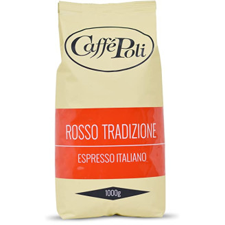 Кава в зернах Caffe Poli Rosso Tradizione в зернах 1 кг