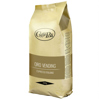 Кава в зернах Caffe Poli Oro Vending в зернах 1 кг
