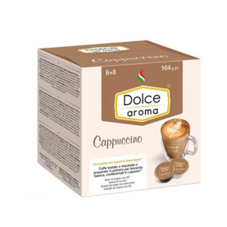Кава в капсулах Dolce Aroma Сappuccino Dolce Gusto 16 шт 
