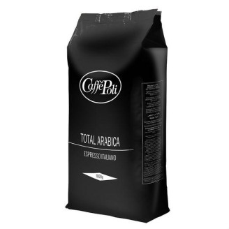 Кава в зернах Caffe Poli Total Arabica 100% в зернах 1 кг