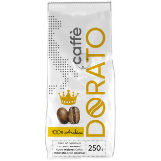 Кава мелена Dorato Arabica 100%  мелена 250 г 