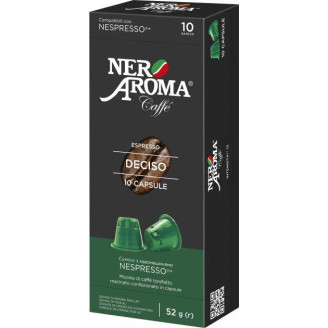 Кава в капсулах Nero Aroma Caffe Deciso в капсулах 10 шт.