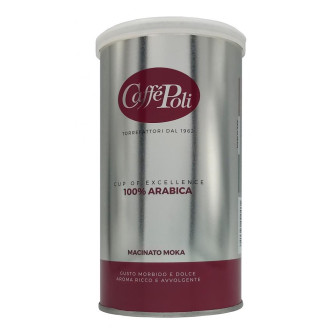 Кава мелена Caffe Poli Arabica 100% мелена ж/б 250 г 