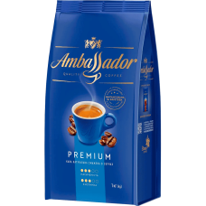 Кава в зернах Ambassador Premium 1 кг
