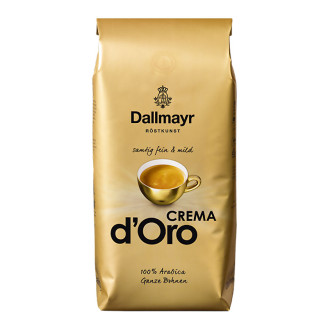 Кава в зернах Dallmayr Crema d'Oro 100% арабика в зернах 1 кг