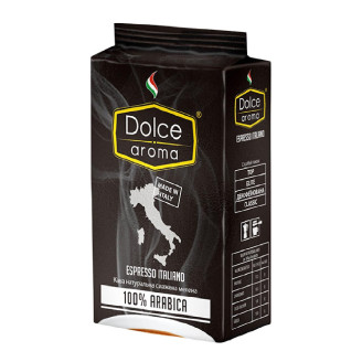 Кава мелена Dolce Aroma  Arabica 100% мелена  250 г 