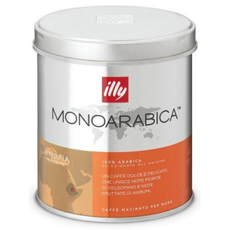Кава мелена Illy Arabica Selection Etiopia мелена ж/б 125 г