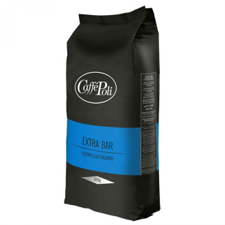 Кава в зернах Caffe Poli Extra Bar в зернах 1 кг