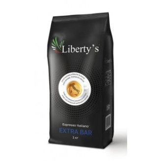 Кава в зернах Libertys Extra Bar в зернах 1 кг
