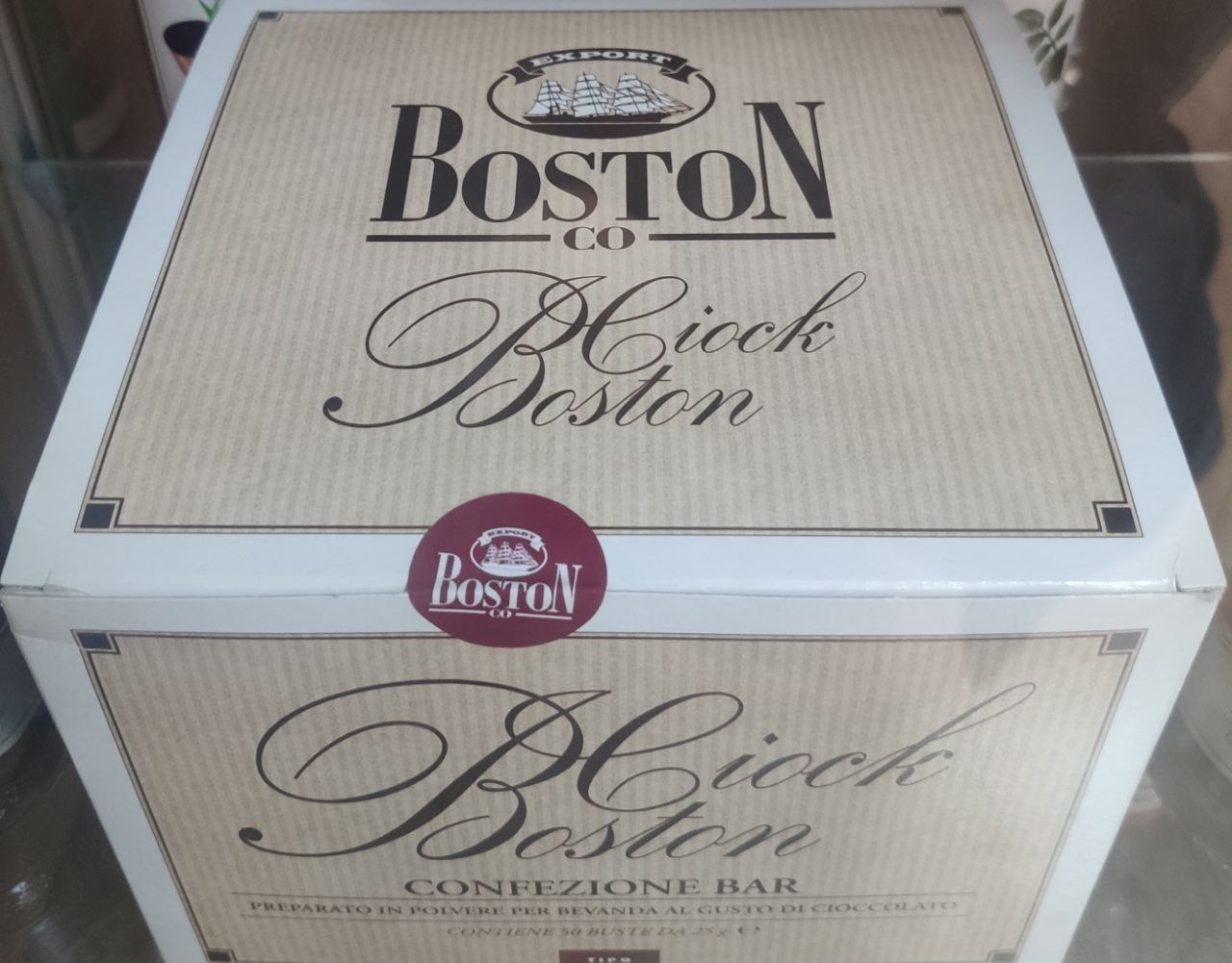 Продажа горячий шоколад Boston пакетированный 50 пакетов купить